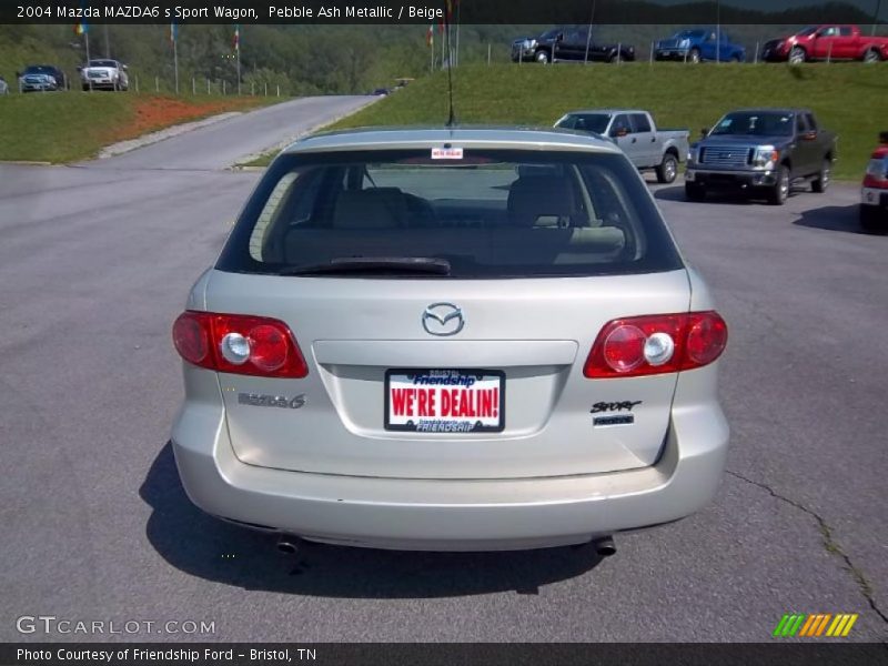 Pebble Ash Metallic / Beige 2004 Mazda MAZDA6 s Sport Wagon