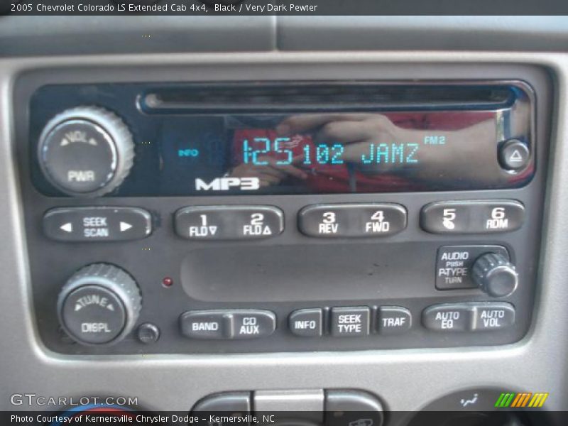 Black / Very Dark Pewter 2005 Chevrolet Colorado LS Extended Cab 4x4