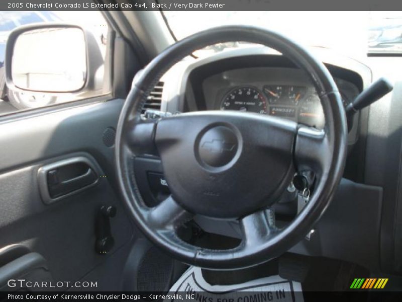 Black / Very Dark Pewter 2005 Chevrolet Colorado LS Extended Cab 4x4