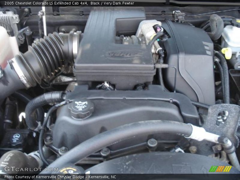Black / Very Dark Pewter 2005 Chevrolet Colorado LS Extended Cab 4x4