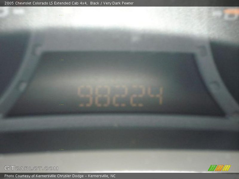 Black / Very Dark Pewter 2005 Chevrolet Colorado LS Extended Cab 4x4