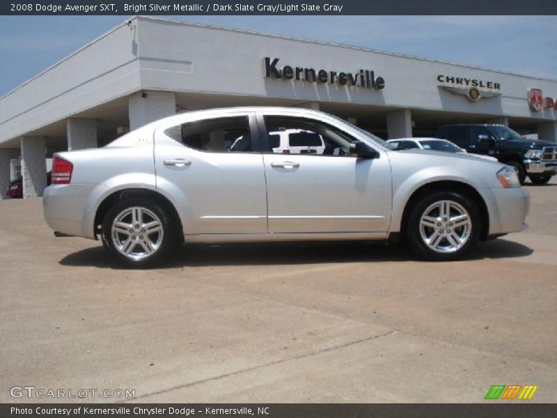 Bright Silver Metallic / Dark Slate Gray/Light Slate Gray 2008 Dodge Avenger SXT