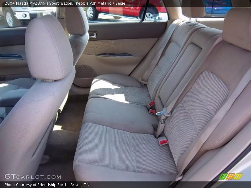 Pebble Ash Metallic / Beige 2004 Mazda MAZDA6 s Sport Wagon