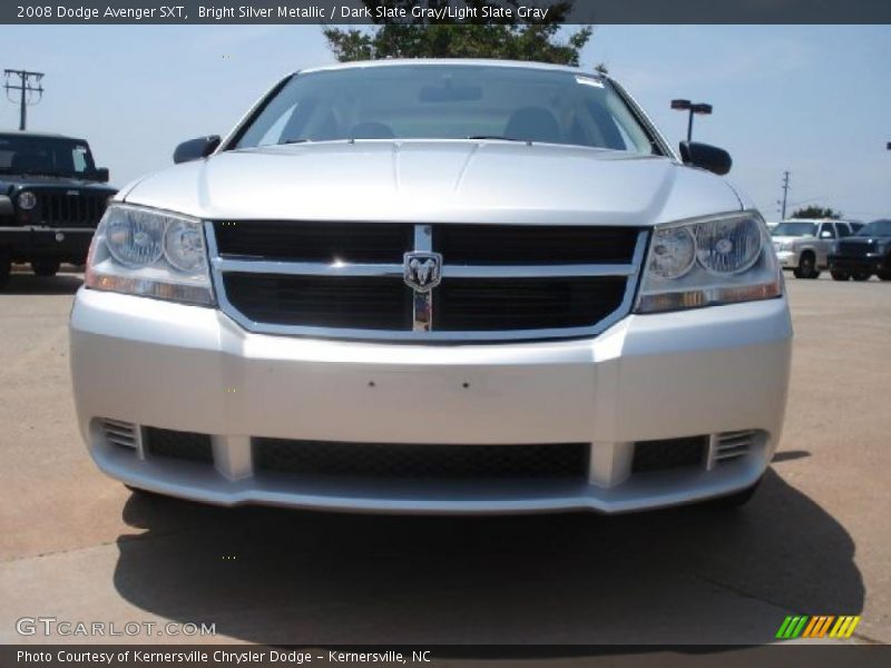 Bright Silver Metallic / Dark Slate Gray/Light Slate Gray 2008 Dodge Avenger SXT