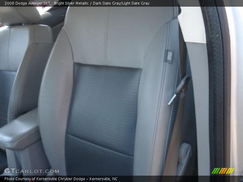 Bright Silver Metallic / Dark Slate Gray/Light Slate Gray 2008 Dodge Avenger SXT