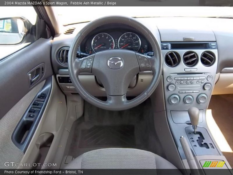 Dashboard of 2004 MAZDA6 s Sport Wagon