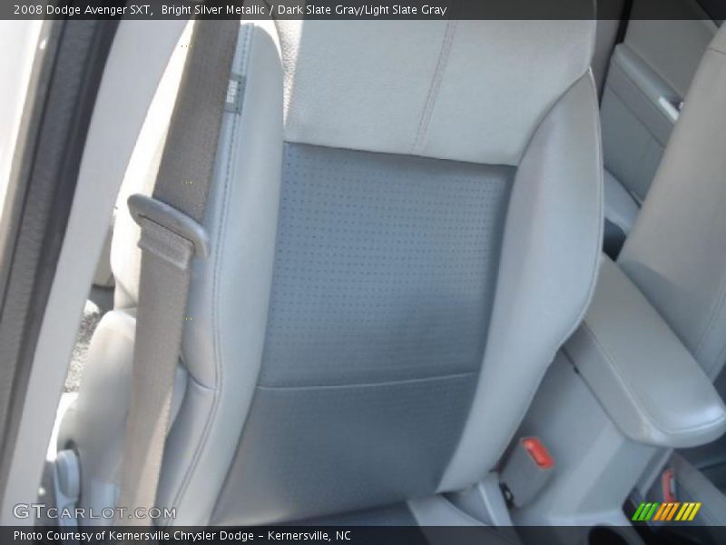 Bright Silver Metallic / Dark Slate Gray/Light Slate Gray 2008 Dodge Avenger SXT