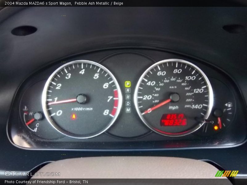  2004 MAZDA6 s Sport Wagon s Sport Wagon Gauges