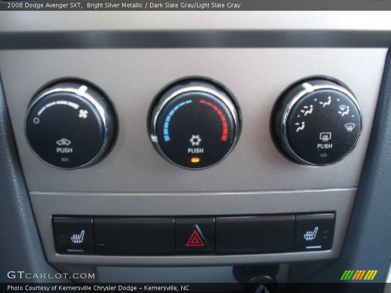 Bright Silver Metallic / Dark Slate Gray/Light Slate Gray 2008 Dodge Avenger SXT