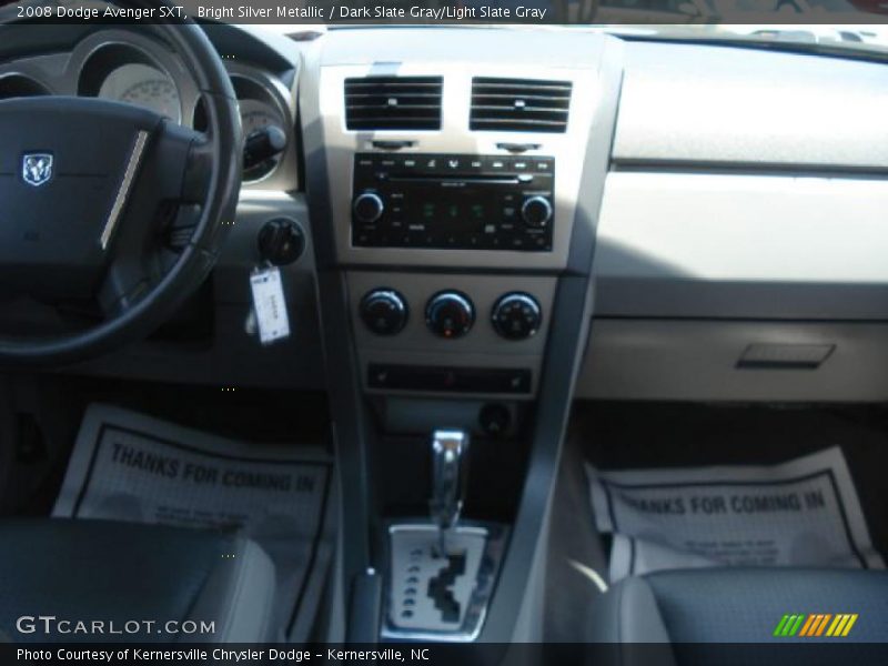 Bright Silver Metallic / Dark Slate Gray/Light Slate Gray 2008 Dodge Avenger SXT
