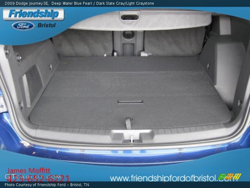 Deep Water Blue Pearl / Dark Slate Gray/Light Graystone 2009 Dodge Journey SE