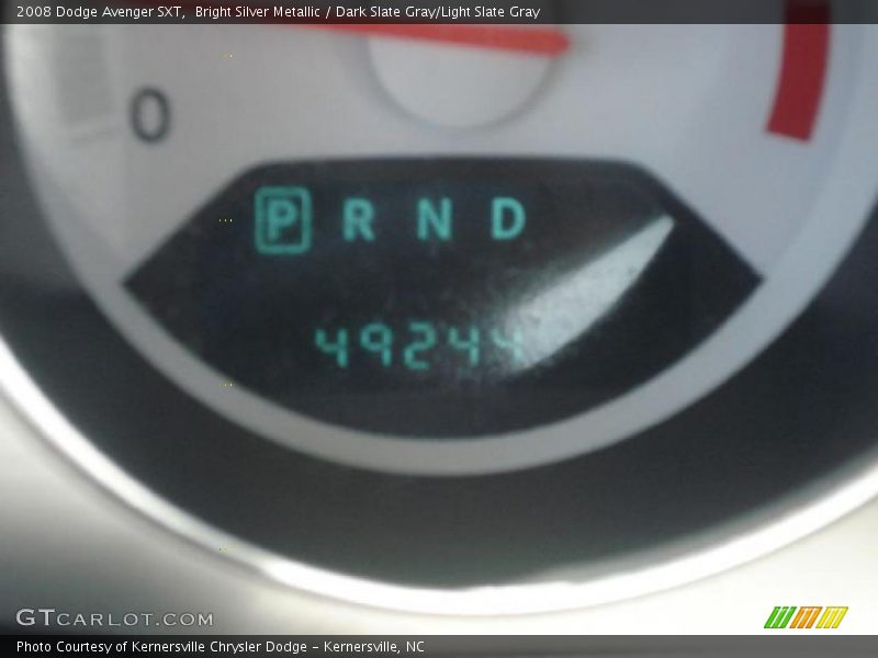 Bright Silver Metallic / Dark Slate Gray/Light Slate Gray 2008 Dodge Avenger SXT