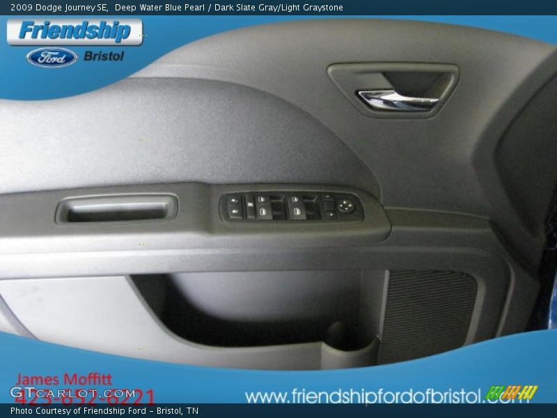 Deep Water Blue Pearl / Dark Slate Gray/Light Graystone 2009 Dodge Journey SE