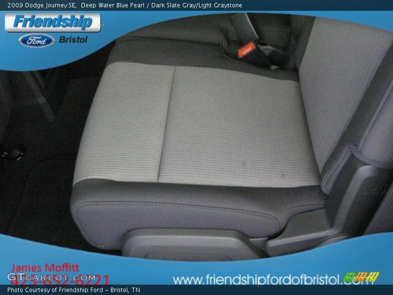 Deep Water Blue Pearl / Dark Slate Gray/Light Graystone 2009 Dodge Journey SE