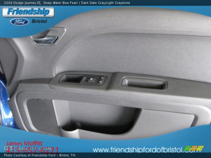 Deep Water Blue Pearl / Dark Slate Gray/Light Graystone 2009 Dodge Journey SE
