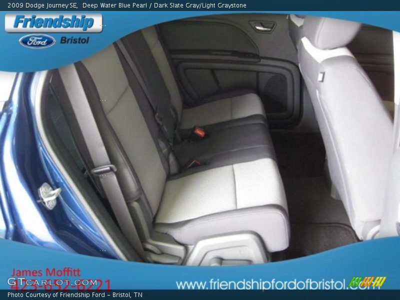 Deep Water Blue Pearl / Dark Slate Gray/Light Graystone 2009 Dodge Journey SE