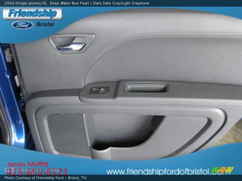 Deep Water Blue Pearl / Dark Slate Gray/Light Graystone 2009 Dodge Journey SE