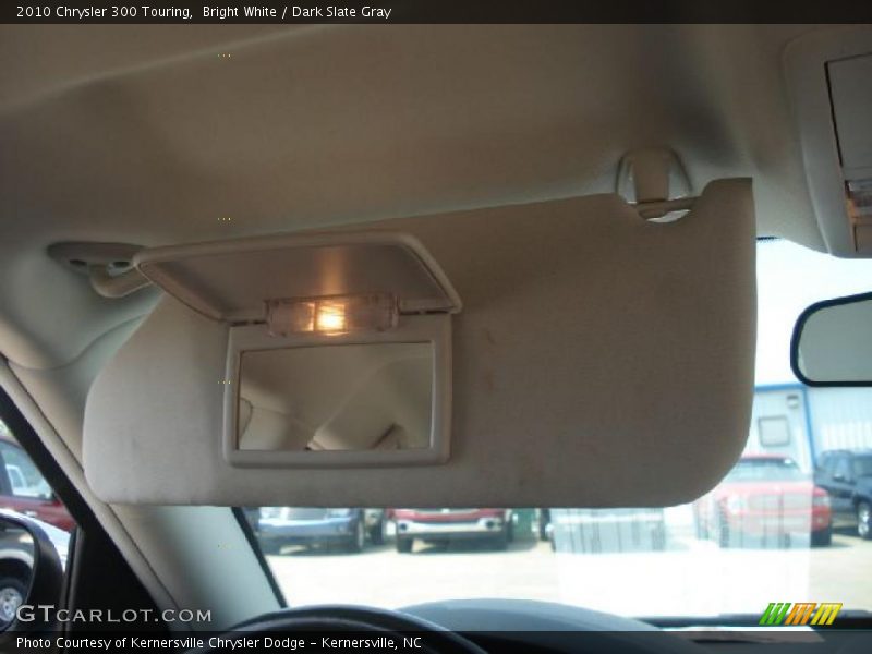 Bright White / Dark Slate Gray 2010 Chrysler 300 Touring