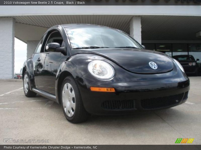 Black / Black 2010 Volkswagen New Beetle 2.5 Coupe