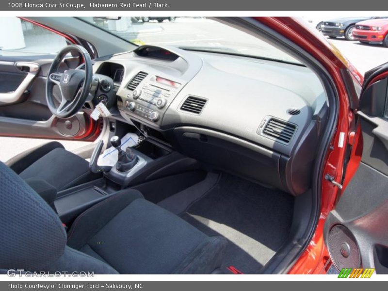  2008 Civic Si Coupe Black Interior