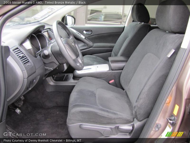Tinted Bronze Metallic / Black 2009 Nissan Murano S AWD