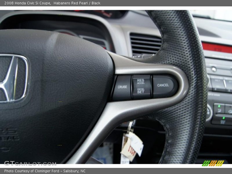 Controls of 2008 Civic Si Coupe