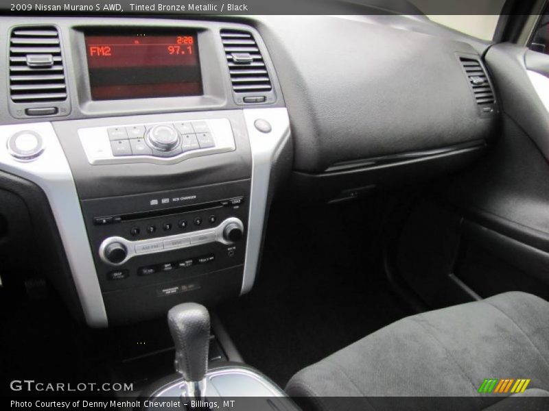 Tinted Bronze Metallic / Black 2009 Nissan Murano S AWD