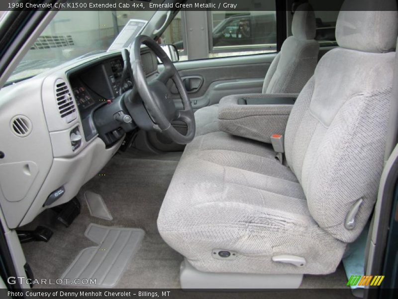  1998 C/K K1500 Extended Cab 4x4 Gray Interior