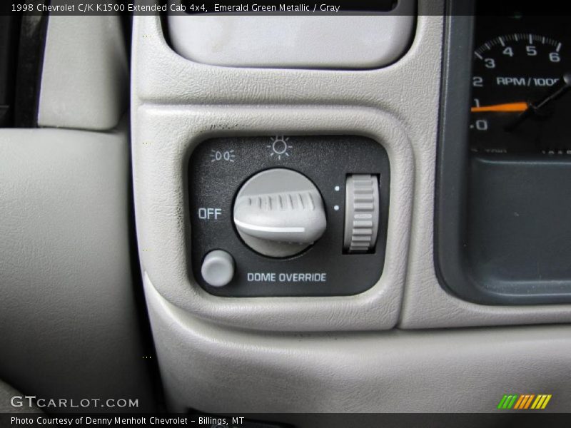 Controls of 1998 C/K K1500 Extended Cab 4x4