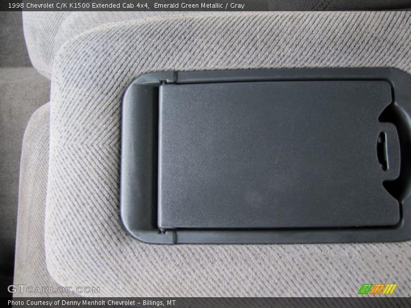 Emerald Green Metallic / Gray 1998 Chevrolet C/K K1500 Extended Cab 4x4
