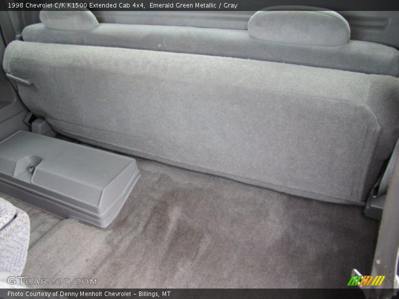 Emerald Green Metallic / Gray 1998 Chevrolet C/K K1500 Extended Cab 4x4