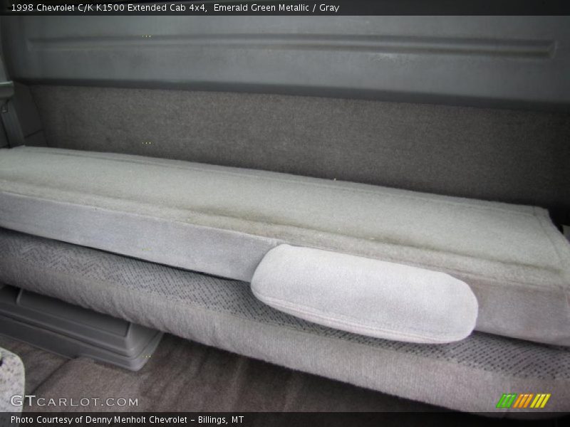 Emerald Green Metallic / Gray 1998 Chevrolet C/K K1500 Extended Cab 4x4