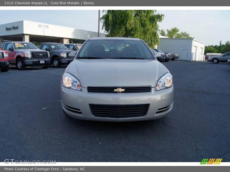 Gold Mist Metallic / Ebony 2010 Chevrolet Impala LS