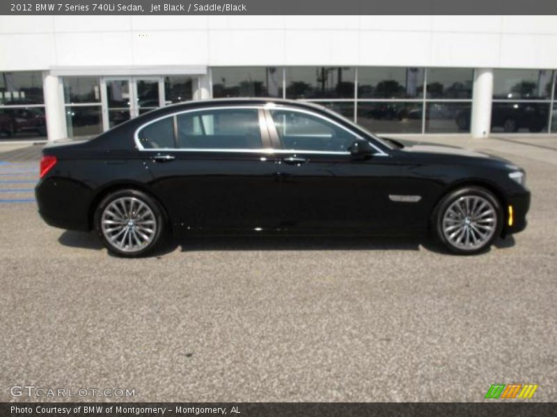  2012 7 Series 740Li Sedan Jet Black