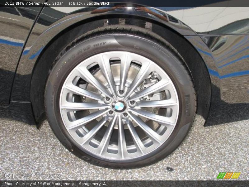  2012 7 Series 740Li Sedan Wheel