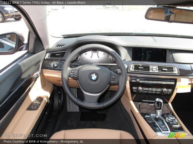 Dashboard of 2012 7 Series 740Li Sedan