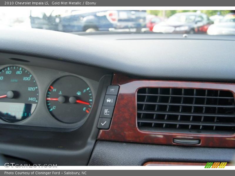 Gold Mist Metallic / Ebony 2010 Chevrolet Impala LS