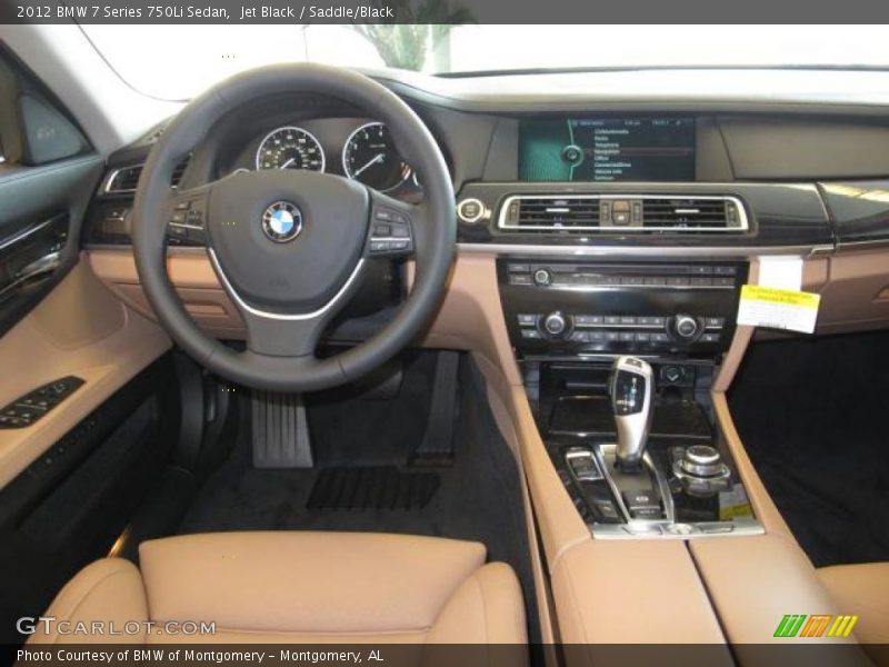 Dashboard of 2012 7 Series 750Li Sedan