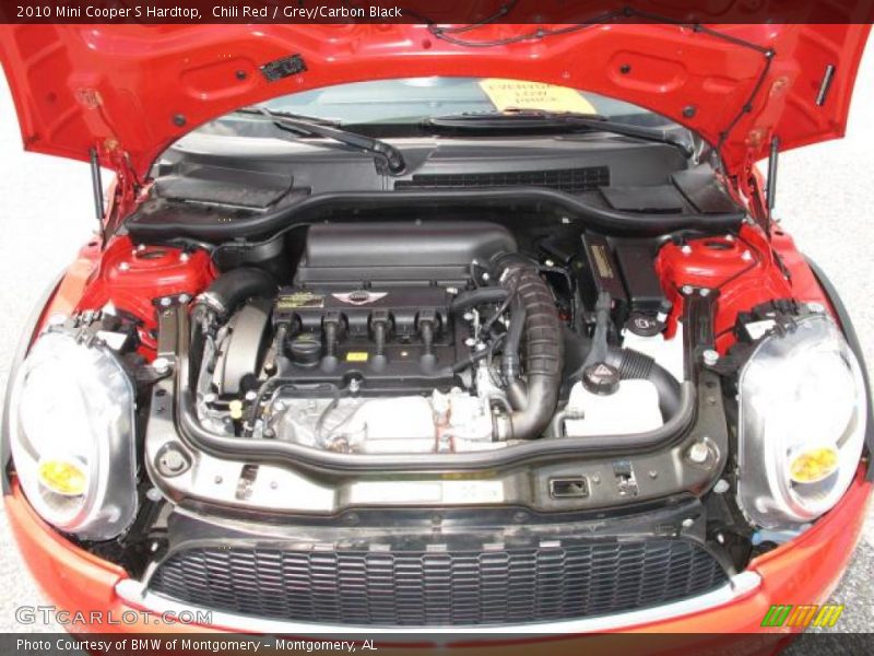  2010 Cooper S Hardtop Engine - 1.6 Liter Turbocharged DOHC 16-Valve VVT 4 Cylinder