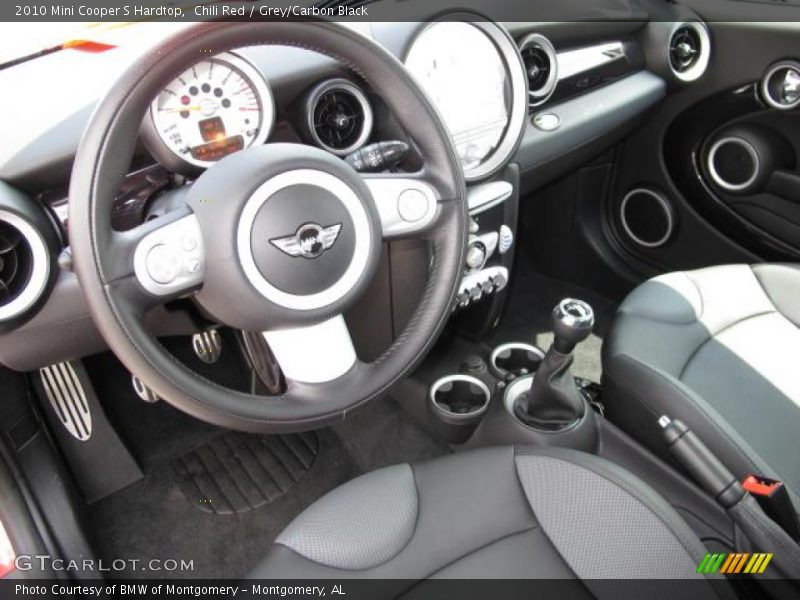Dashboard of 2010 Cooper S Hardtop