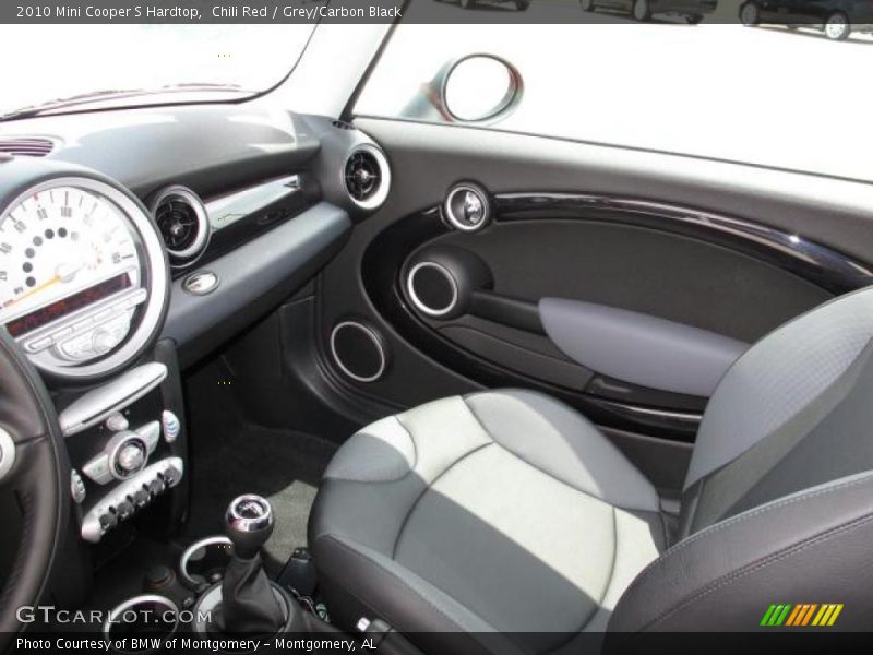 Chili Red / Grey/Carbon Black 2010 Mini Cooper S Hardtop