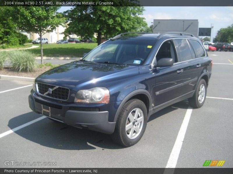 Black Sapphire Metallic / Graphite 2004 Volvo XC90 2.5T AWD