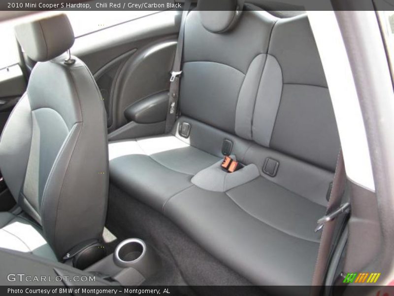  2010 Cooper S Hardtop Grey/Carbon Black Interior