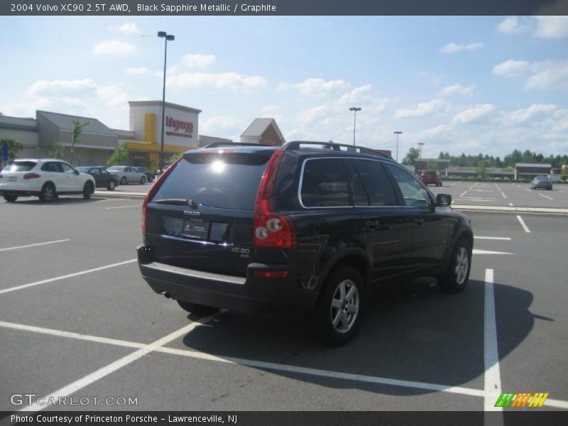 Black Sapphire Metallic / Graphite 2004 Volvo XC90 2.5T AWD