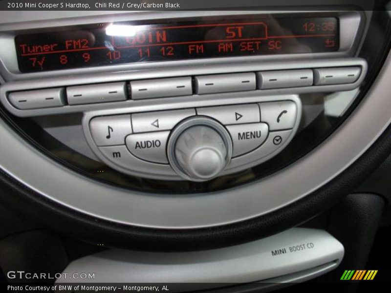 Controls of 2010 Cooper S Hardtop