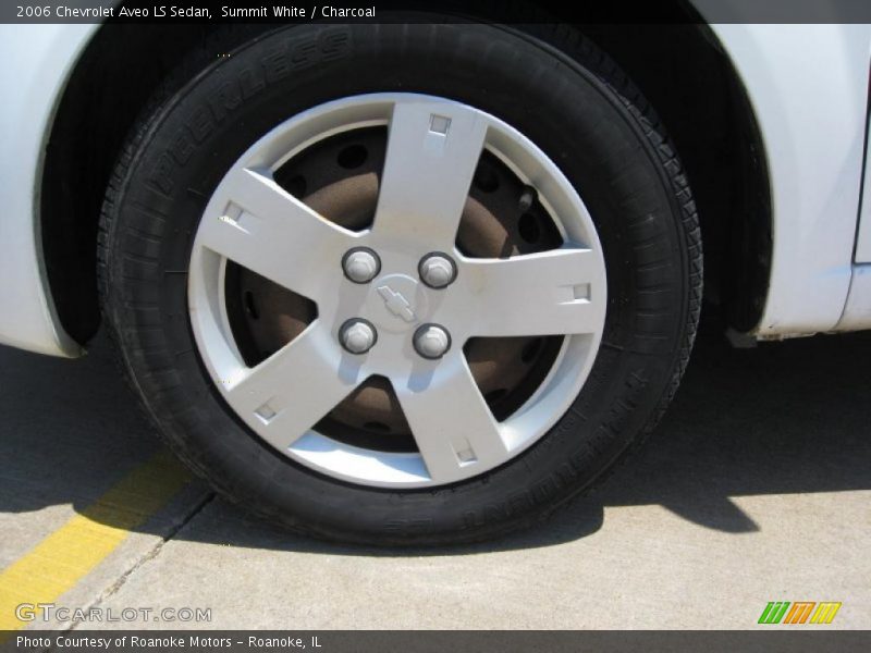 Summit White / Charcoal 2006 Chevrolet Aveo LS Sedan