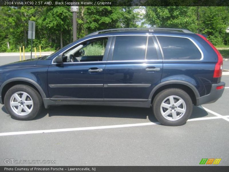 Black Sapphire Metallic / Graphite 2004 Volvo XC90 2.5T AWD