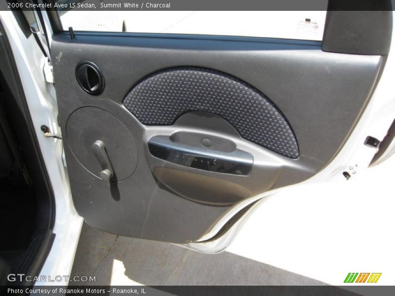 Summit White / Charcoal 2006 Chevrolet Aveo LS Sedan