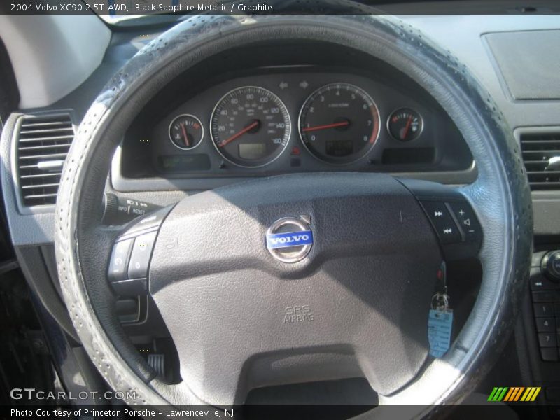 Black Sapphire Metallic / Graphite 2004 Volvo XC90 2.5T AWD