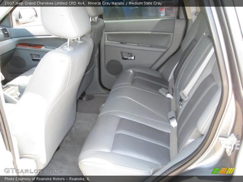 Mineral Gray Metallic / Medium Slate Gray 2007 Jeep Grand Cherokee Limited CRD 4x4